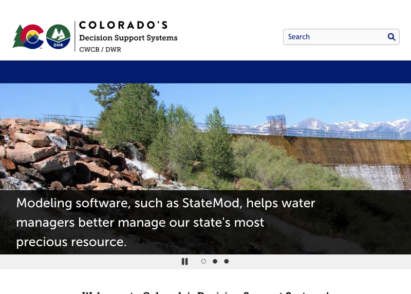 Screenshot of cdss.colorado.gov